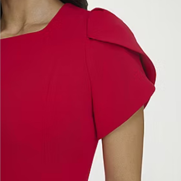 Marc New York Red Midi Dress - Picture 5 of 6